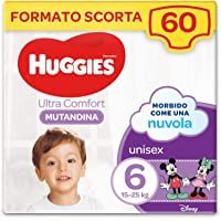 Huggies - Braguita pañal 60 unidades Taglia 6 violeta